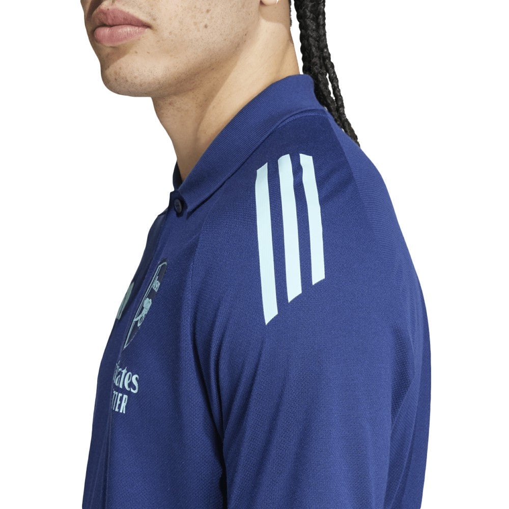 Arsenal Tiro 24 Polo - Blue | Adidas outlet