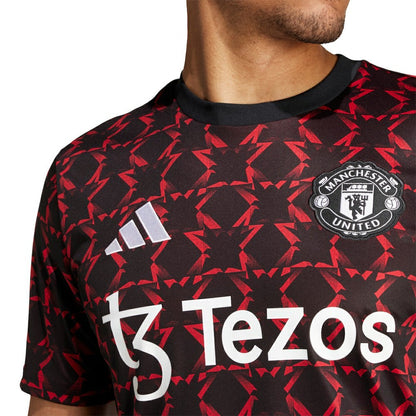 Manchester United 2024/25 Pre-Match Top - Black | Adidas sale
