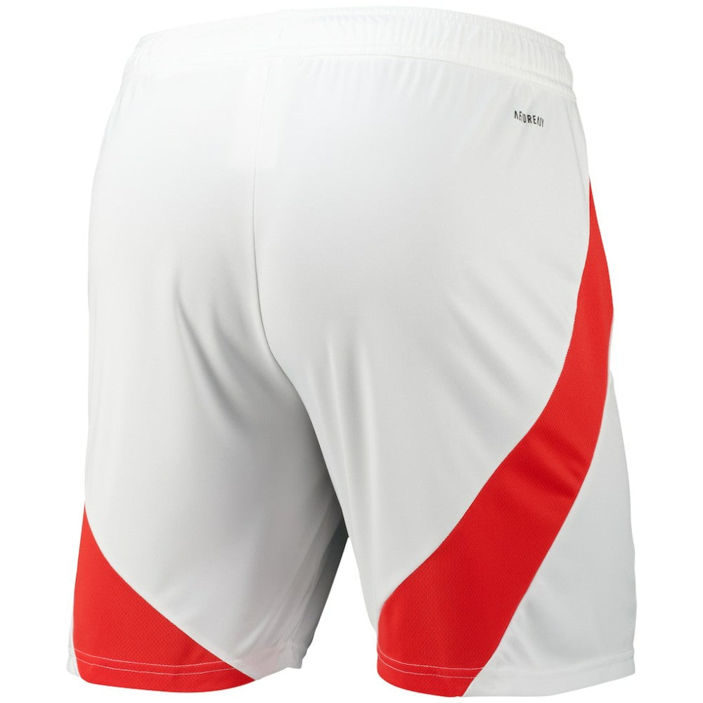 Manchester United 2024/25 Home Replica AEROREADY Shorts - White | Adidas outlet
