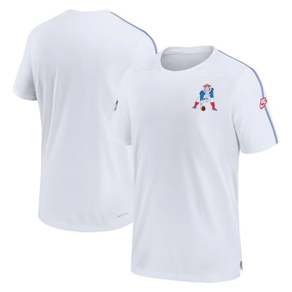 New England Patriots Sideline Alternate Logo Coach Performance Top - White | Nike on sale