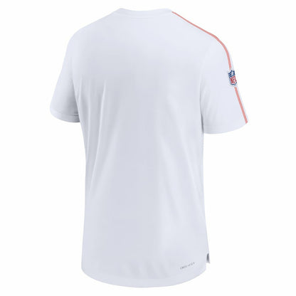 Cleveland Browns Sideline Alternate Logo Coach Performance T-Shirt - White | Nike on sale