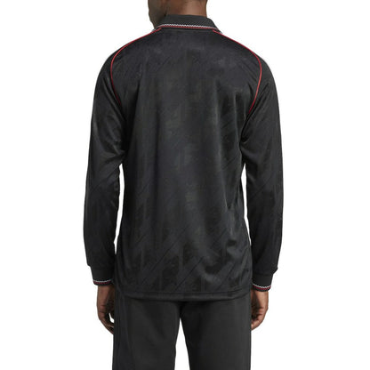 Manchester United Originals Lifestyler Long Sleeve Jersey - Black | Adidas cheap