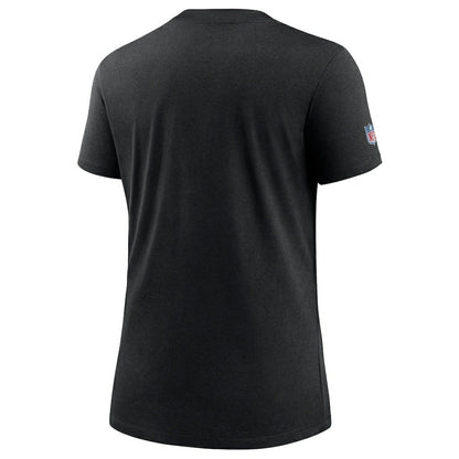 Carolina Panthers Women's 2024 NFL Crucial Catch Tri-Blend T-Shirt - Black | Nike outlet