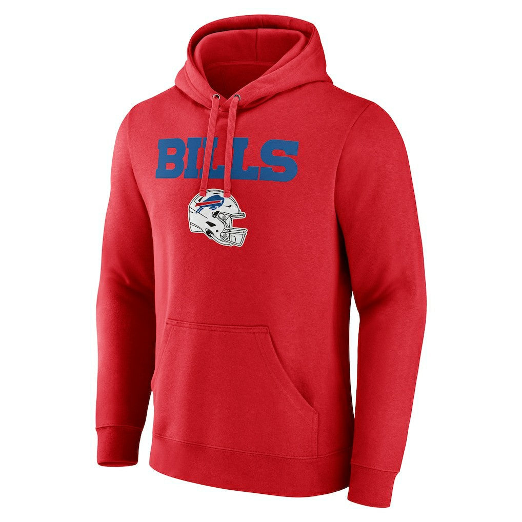 Josh Allen Buffalo Bills Team Wordmark Player Name & Number Pullover Hoodie - Red outlet