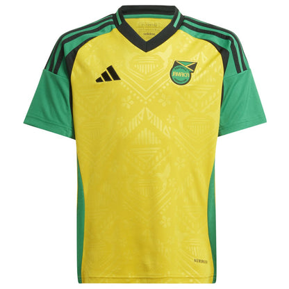 Jamaica National Team Youth 2024 Home Replica Jersey - Yellow | Adidas discount