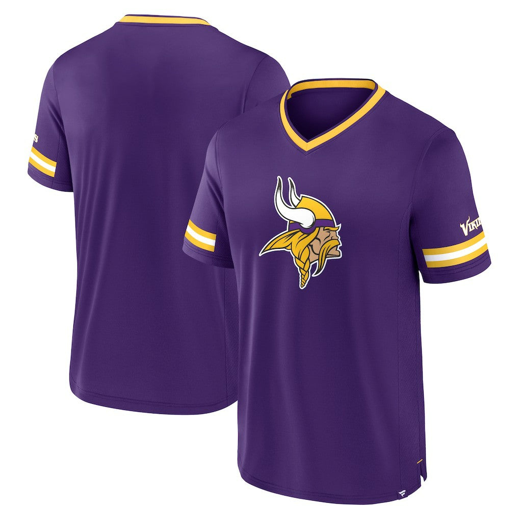 Minnesota Vikings Stripe Stacking T-Shirt - Purple online