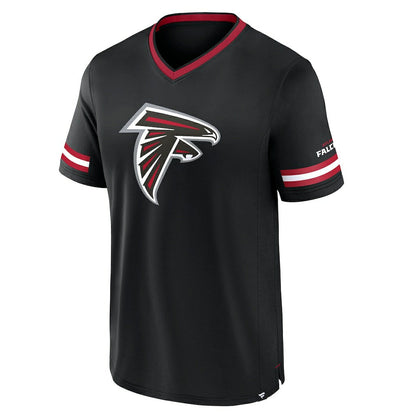 Atlanta Falcons Stripe Stacking T-Shirt - Black sale