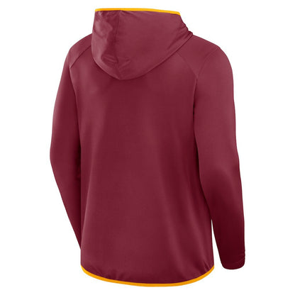 Washington Commanders Transitional Defender Hoodie Long Sleeve T-Shirt - Burgundy cheap