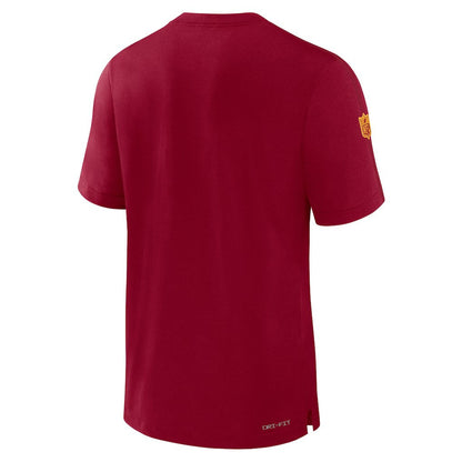 Washington Commanders Sideline Player Performance T-Shirt - Burgundy | Nike for sale