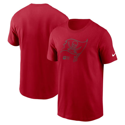 Tampa Bay Buccaneers Faded Essential T-Shirt  - Red | Nike for sale
