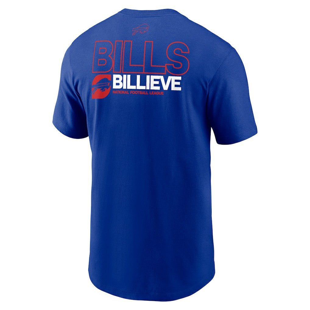 Buffalo Bills Outline T-Shirt - Royal | Nike for sale