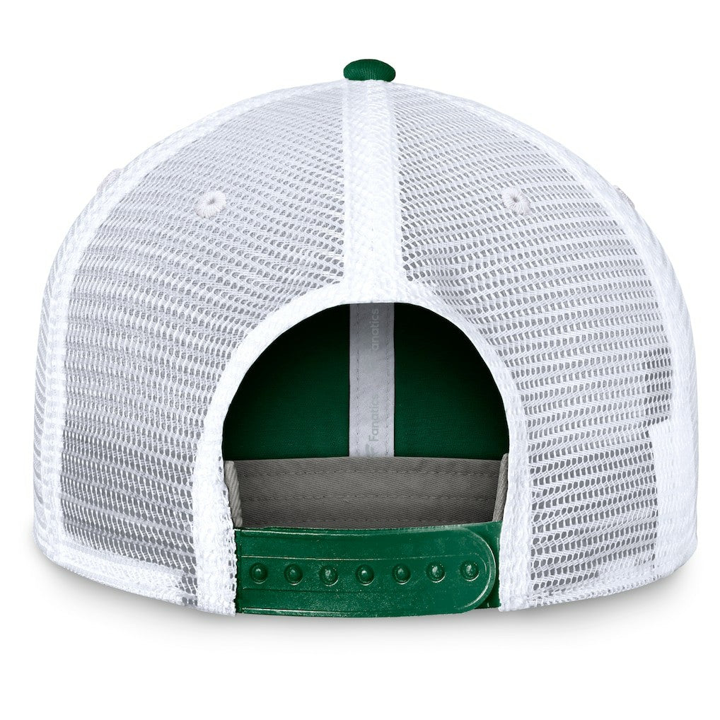 New York Jets Upper Trucker Adjustable Hat - Green/White cheap