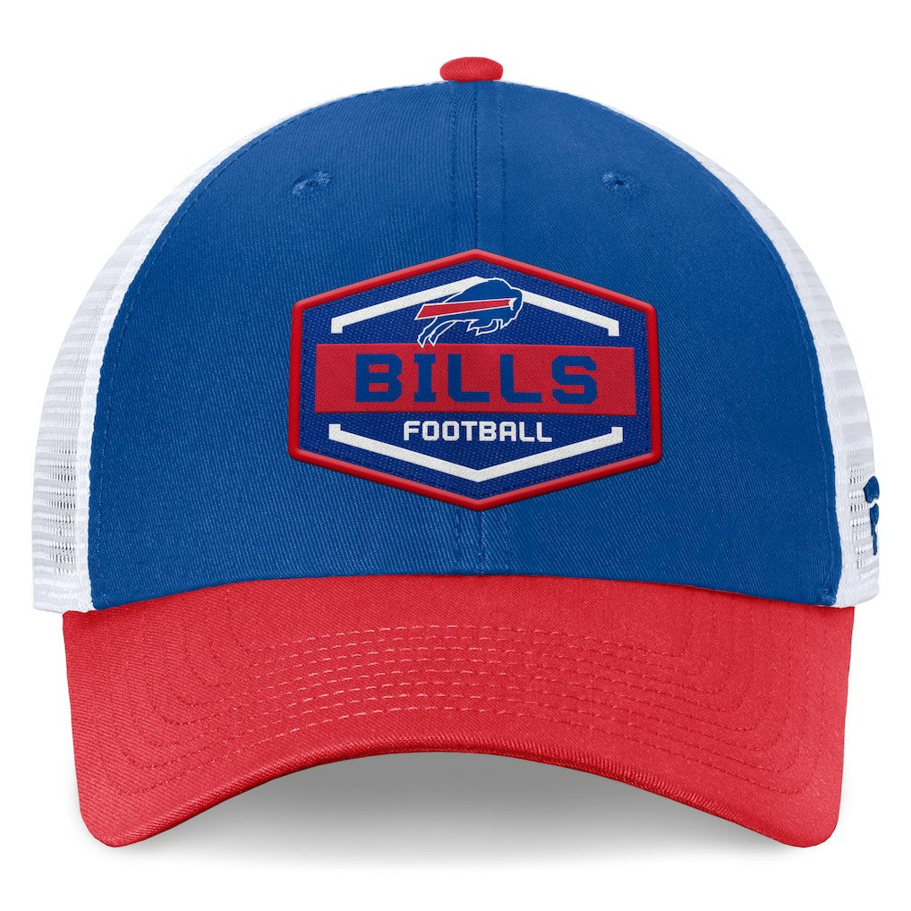 Buffalo Bills Bench Trucker Adjustable Hat - Royal/Red cheap