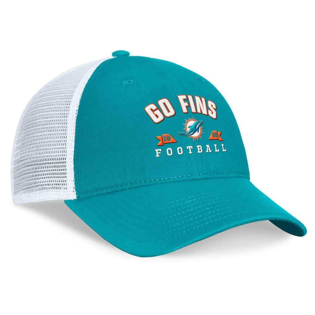 Miami Dolphins Timeout Trucker Adjustable Hat - Aqua online