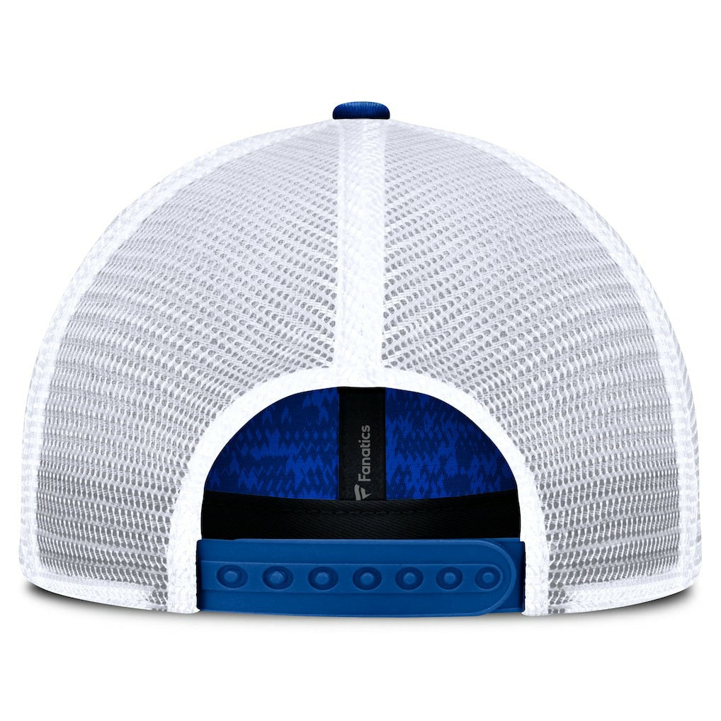 Buffalo Bills Challenge Trucker Adjustable Hat - Heather Royal sale