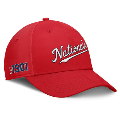 Washington Nationals Fundamental Tag Flex Hat - Red