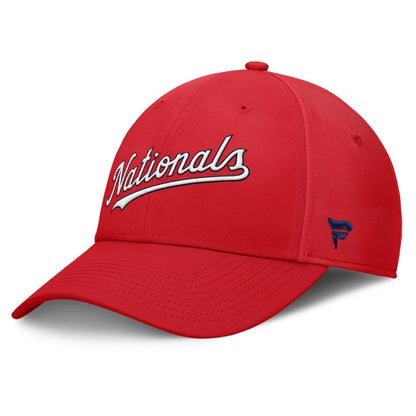 Washington Nationals Fundamental Tag Flex Hat - Red