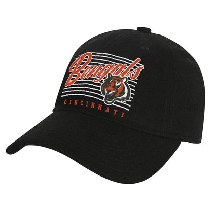 Cincinnati Bengals Youth Retro Wooly Adjustable Hat - Black discount
