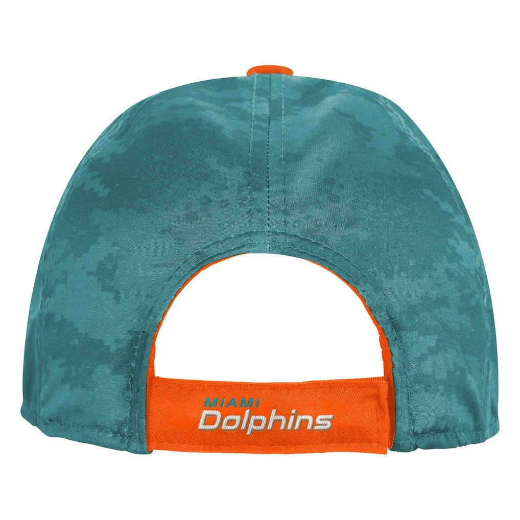 Miami Dolphins Youth Combine Two-Tone Adjustable Hat - Orange/Aqua discount