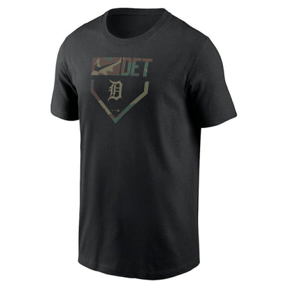 Detroit Tigers Camo T-Shirt - Black | Nike