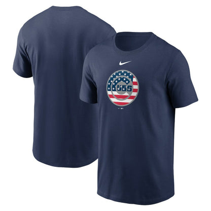Chicago Cubs Americana T-Shirt - Navy | Nike