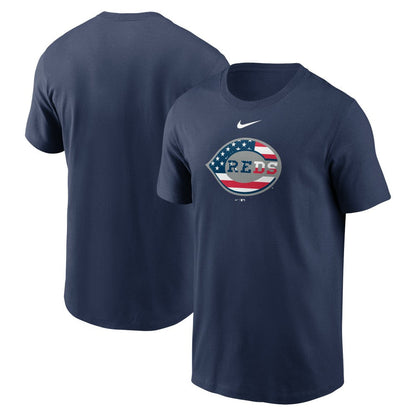 Cincinnati Reds Americana T-Shirt - Navy | Nike