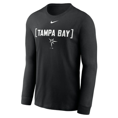 Tampa Bay Rays Local Nickname Long Sleeve T-Shirt - Black | Nike