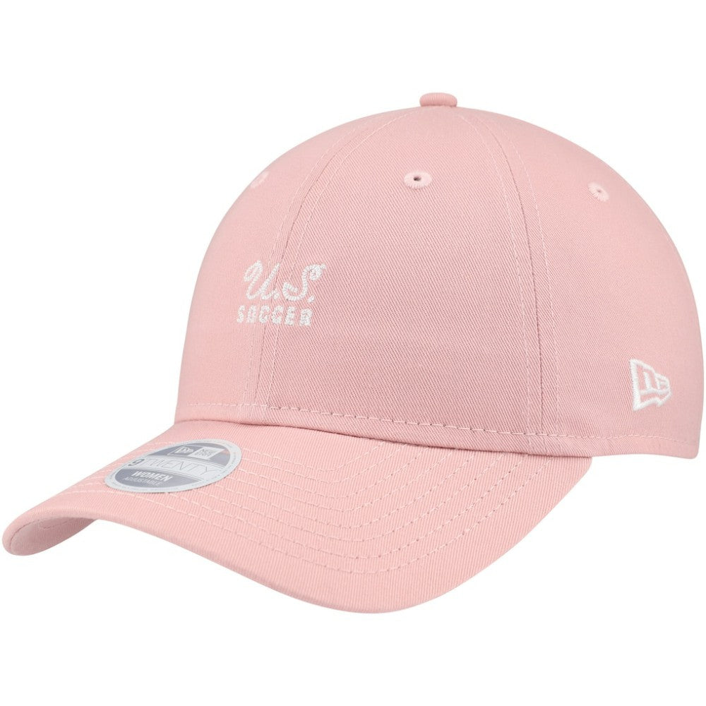 USWNT New Era Women's Throwback 9TWENTY Adjustable Hat - Pink | New Era on sale