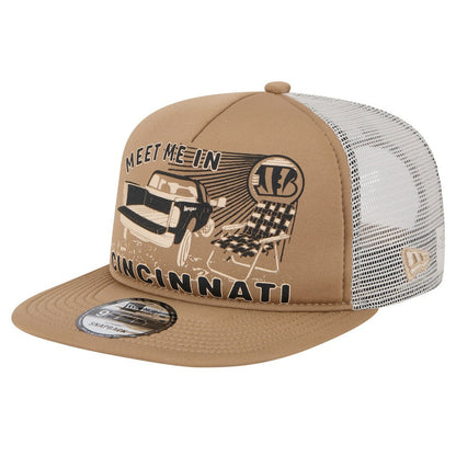 Cincinnati Bengals New Era Meet Me 9FIFTY Snapback Hat - Tan online