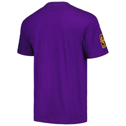 Utah Jazz Hardwood Classics Nights Premium T-Shirt - Purple | Mitchell & Ness discount