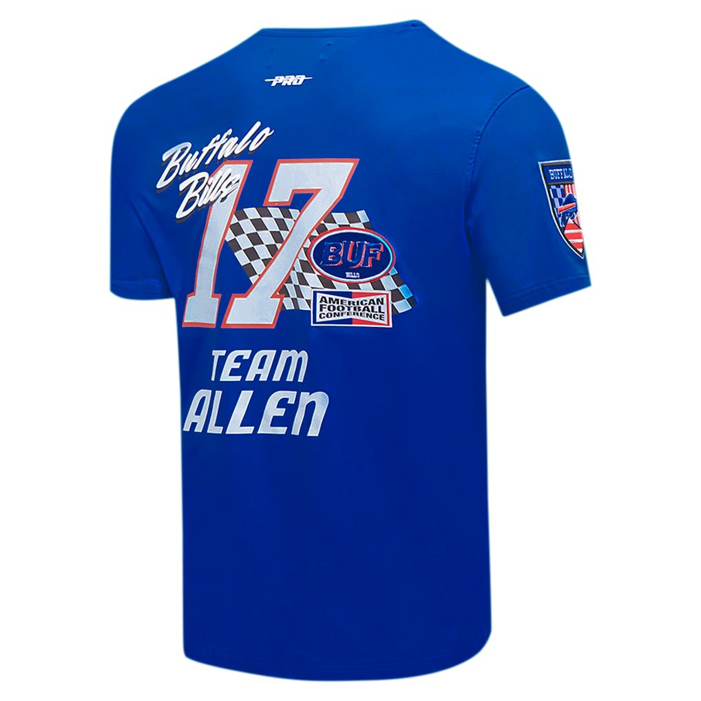 Josh Allen Buffalo Bills Pro Standard Fast Lane Name & Number Player T-Shirt - Royal outlet