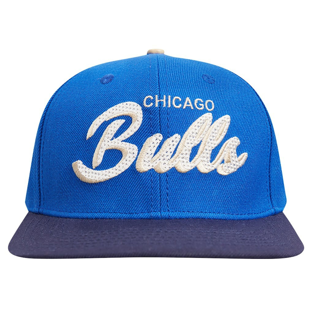 Chicago Bulls Pro Standard Legacy Snapback Hat - Blue/Navy for sale