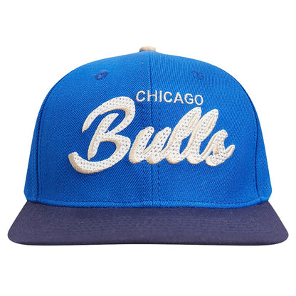 Chicago Bulls Pro Standard Legacy Snapback Hat - Blue/Navy for sale
