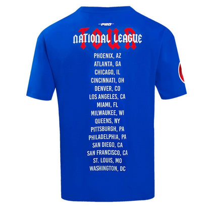 Chicago Cubs Pro Standard Oversized City Tour T-Shirt - Royal
