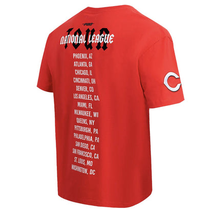 Cincinnati Reds Pro Standard Oversized City Tour T-Shirt - Red