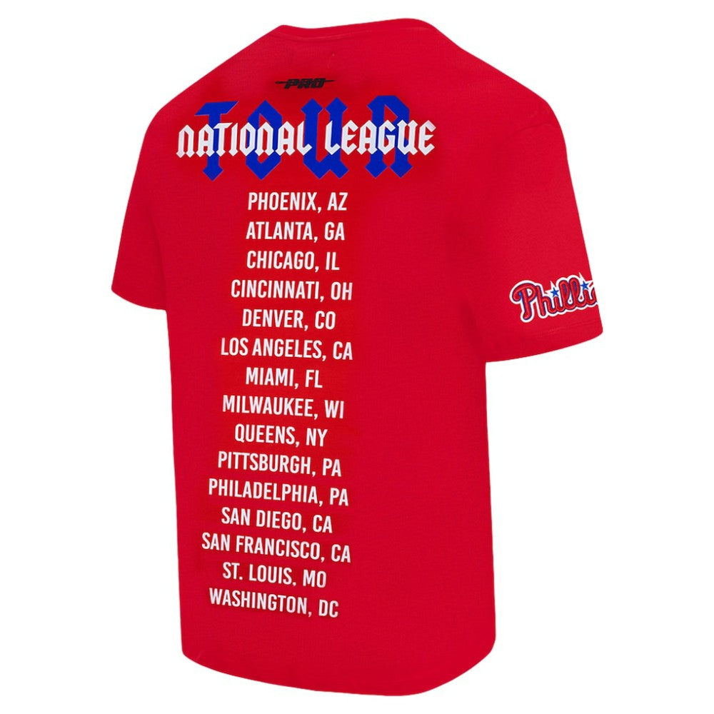 Philadelphia Phillies Pro Standard Oversized City Tour T-Shirt - Red