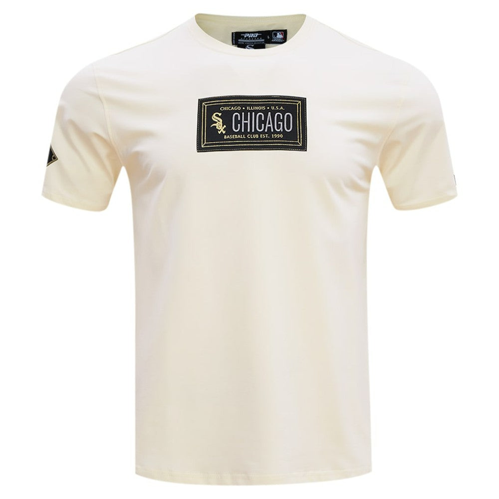 Chicago White Sox Pro Standard Club Member Badge T-Shirt - Cream