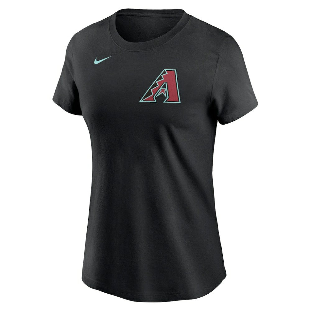 Ketel Marte Arizona Diamondbacks Women's 2024 Fuse Name & Number T-Shirt - Black | Nike
