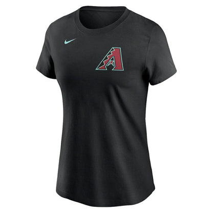 Ketel Marte Arizona Diamondbacks Women's 2024 Fuse Name & Number T-Shirt - Black | Nike