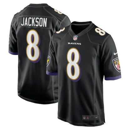 Lamar Jackson Baltimore Ravens Alternate Game Jersey - Black | Nike online