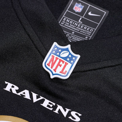 Lamar Jackson Baltimore Ravens Alternate Game Jersey - Black | Nike online