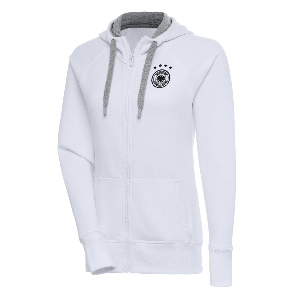 Germany National Team Women's Takeover Full-Zip Hoodie - White outlet