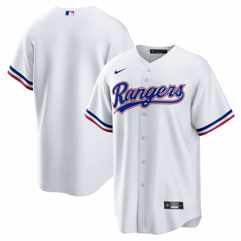 Texas Rangers Home Big & Tall Replica Jersey - White | Nike