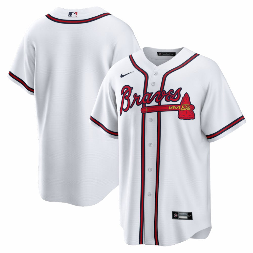 Atlanta Braves Home Big & Tall Replica Jersey - White | Nike