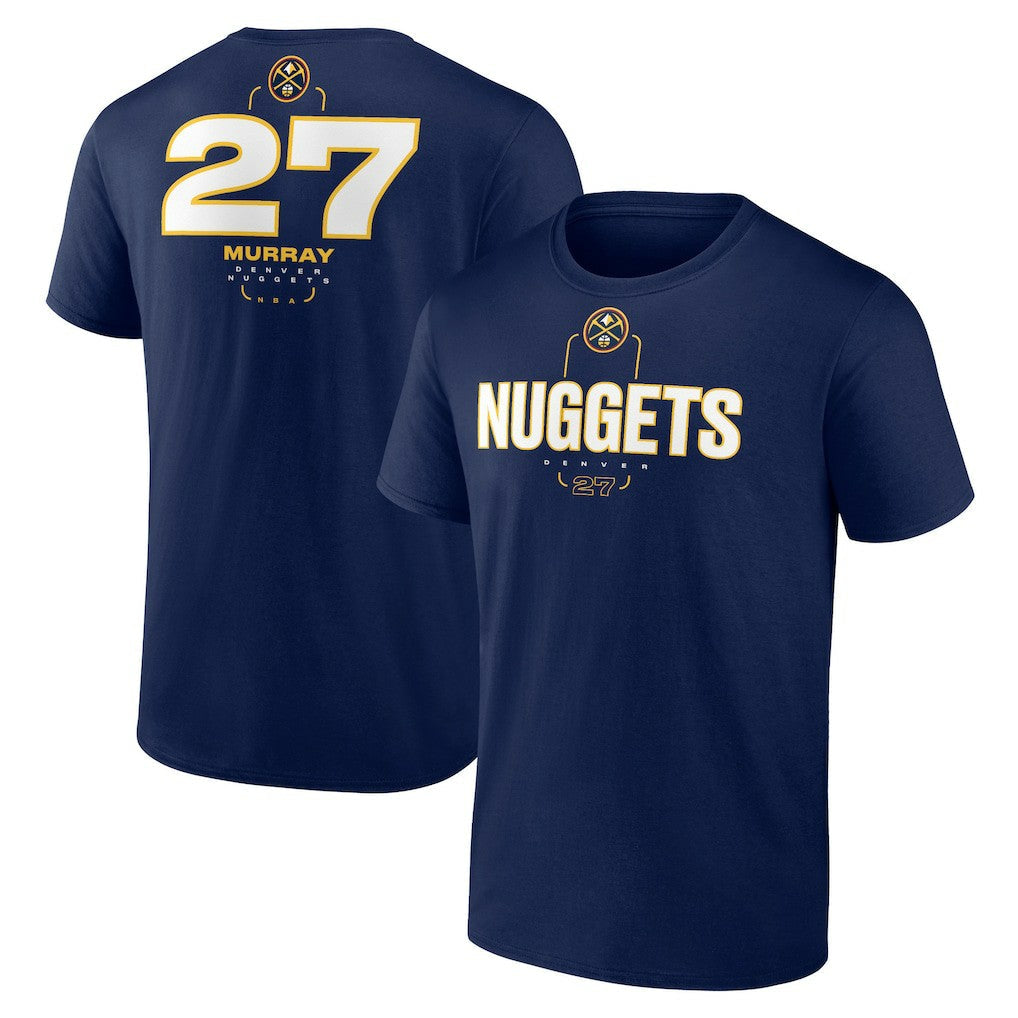 Jamal Murray Denver Nuggets Behind The Back Name & Number T-Shirt sale - Navy shop