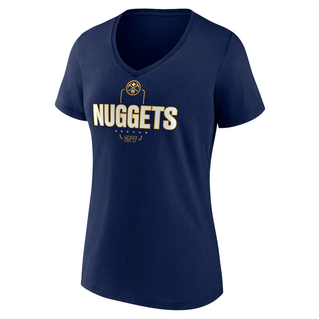 Jamal Murray Denver Nuggets Women's Behind The Back Name & Number V-Neck T-Shirt sale - Navy discount