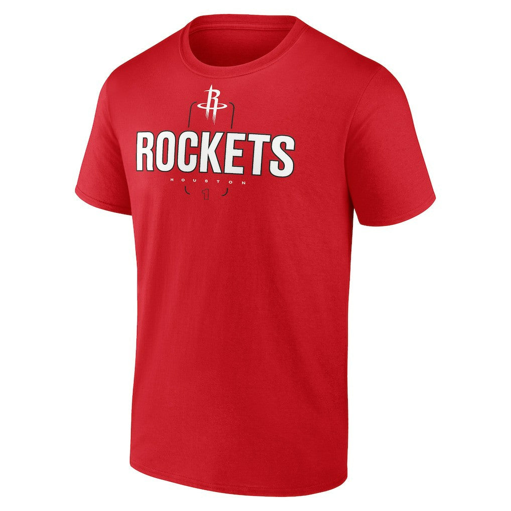 Amen Thompson Houston Rockets Behind The Back Name & Number T-Shirt - Red for sale
