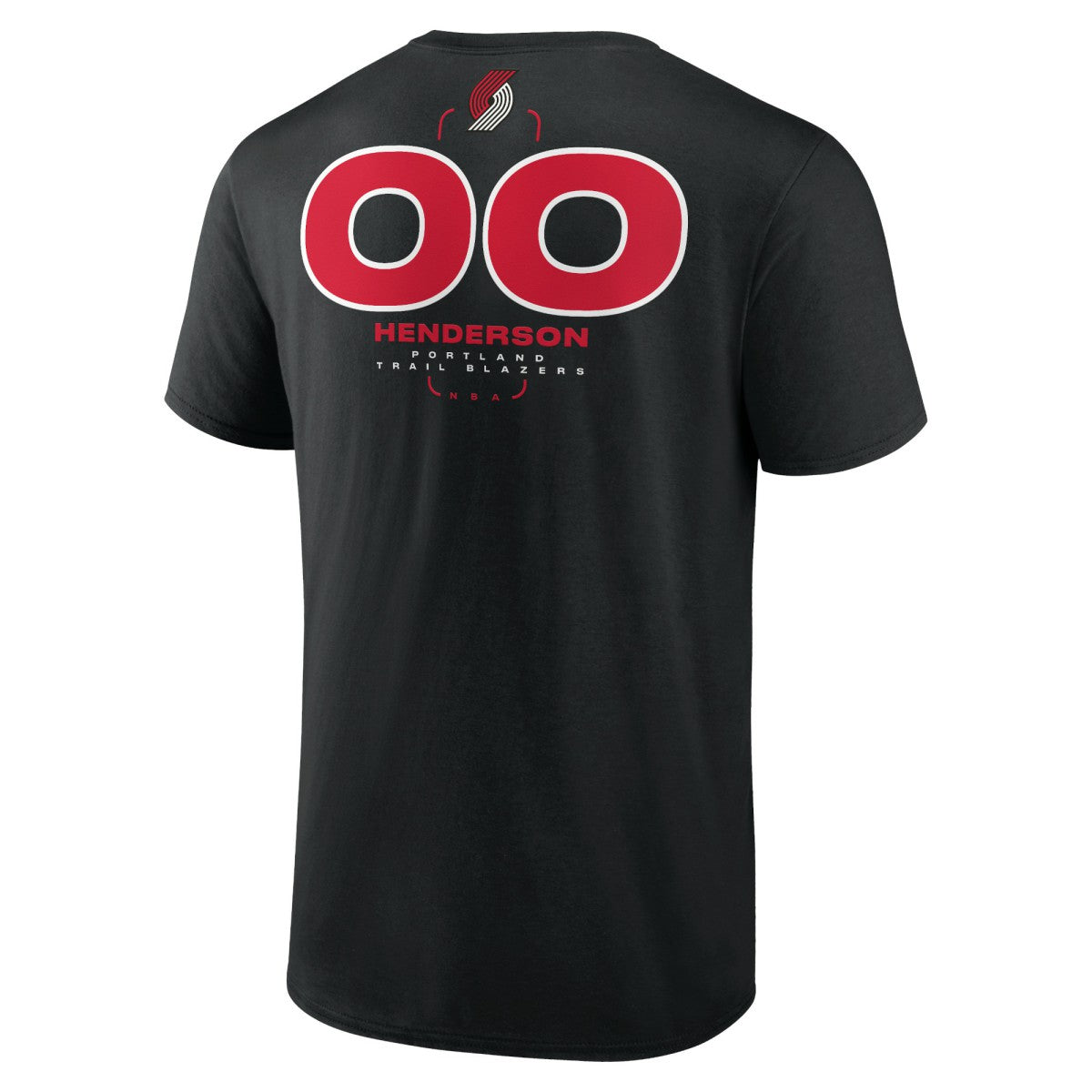 Scoot Henderson Portland Trail Blazers Behind The Back Name & Number T-Shirt - Black online