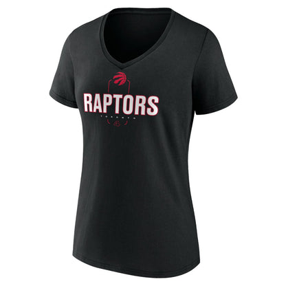 Scottie Barnes Toronto Raptors Women's Behind The Back Name & Number V-Neck T-Shirt - Black online