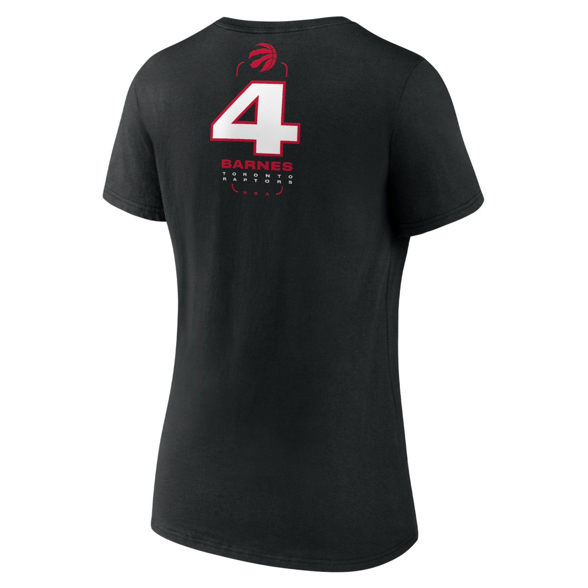 Scottie Barnes Toronto Raptors Women's Behind The Back Name & Number V-Neck T-Shirt - Black online